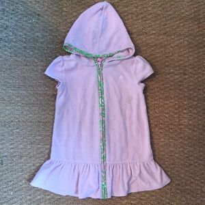 Lilly Pulitzer Girls coverup size S 4-5